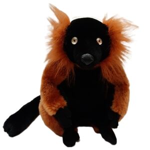 🍒 National Geographic Red Ruffed Lemur Plush Soft Kids Toy